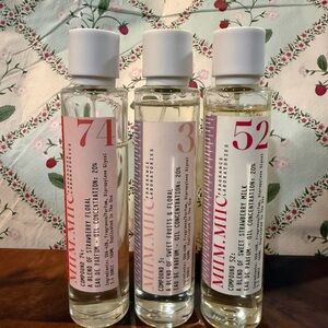MIIC MIIC Parfum Lot of 3 Perfumes